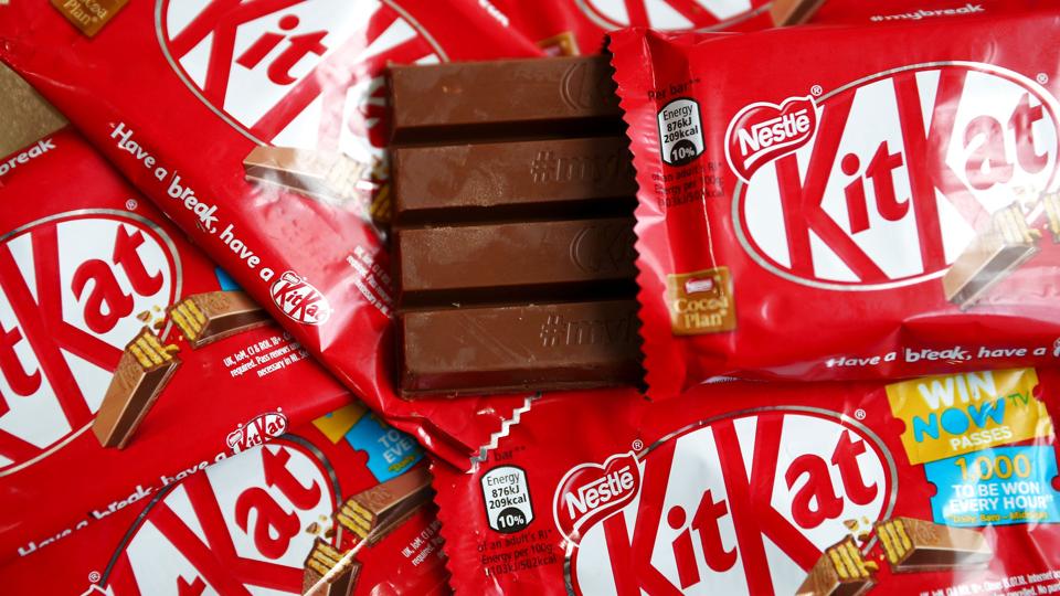 Nestlé står bag mange kendte mærker. Et af dem er chokoladebaren KitKat. (Arkivfoto). <i>Hannah Mckay/Reuters</i>