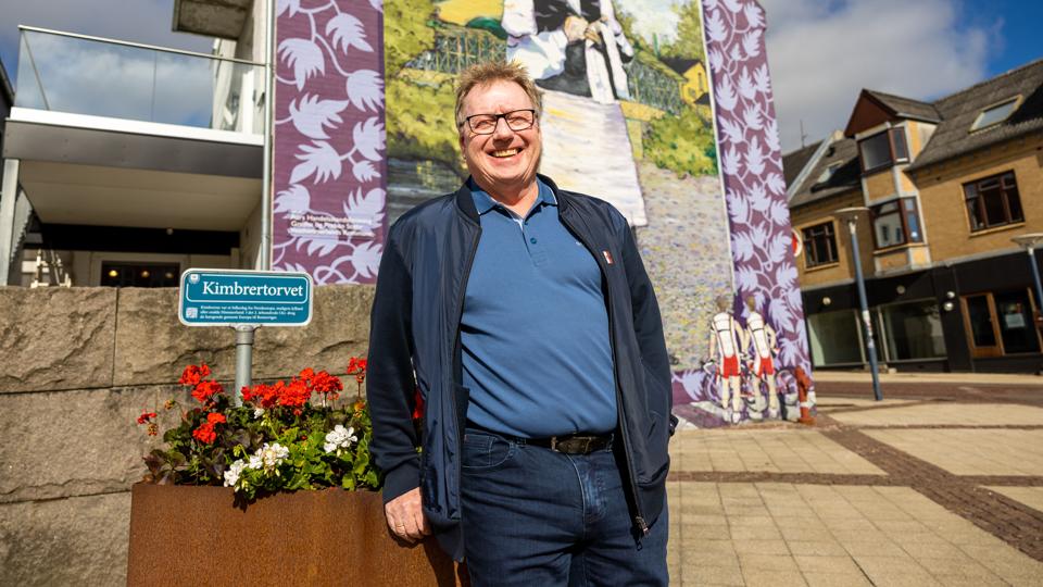 Jesper Nielsen har tidligere været handelschef i Aars, hvor han er vokset op. Efter en ti års pause bliver han det nu igen, nu uden butikken Expert, som han lukkede for en fem år siden. Han er også formand for HEG Himmerland. <i>Foto: Kim Dahl Hansen</i>