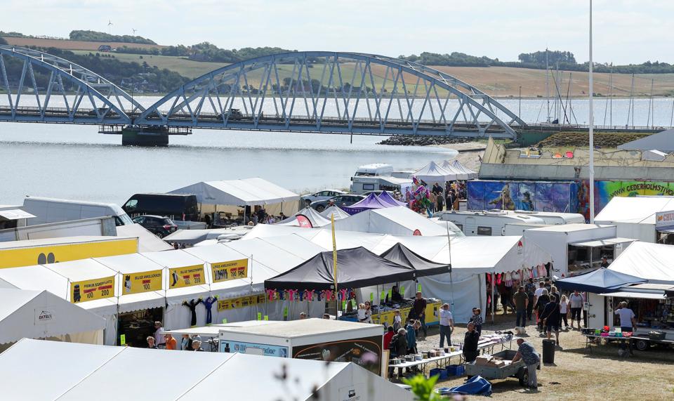 To tyverier er anmeldt fra markedet i Vilsund i torsdags.. <i>Foto: Bente Poder</i>