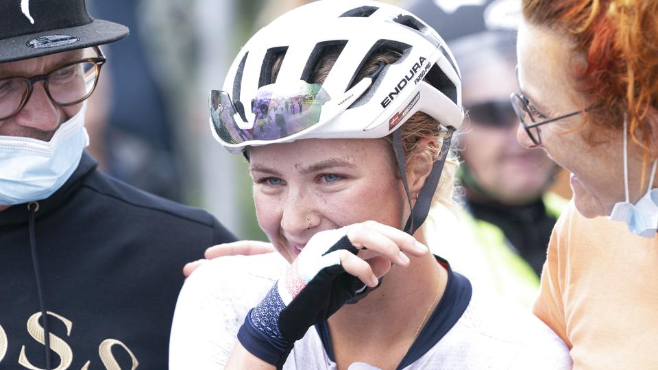 Emma Norsgaard er ude af Touren, hvor der nu blot er to danskere tilbage i feltet. (Arkivfoto). <i>Claus Fisker/Ritzau Scanpix</i>