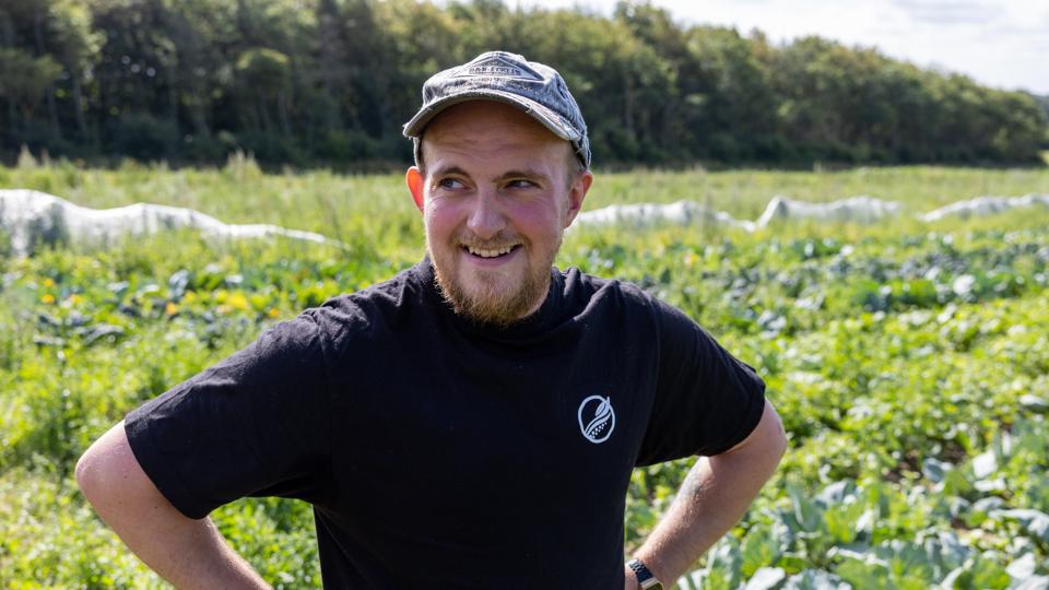 Morten Pedersen er fra Vestbjerg, og selvom han har arbejdet i både Canada og England, har han ikke været i tvivl om, at han skulle arbejde med mad i Nordjylland. <i>Foto: Kim Dahl Hansen</i>