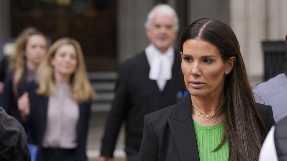 Jamie Vardys hustru, Rebekah Vardy (på billedet), tabte fredag en retssag mod hustruen til Wayne Rooney. <i>Alastair Grant/Ritzau Scanpix</i>