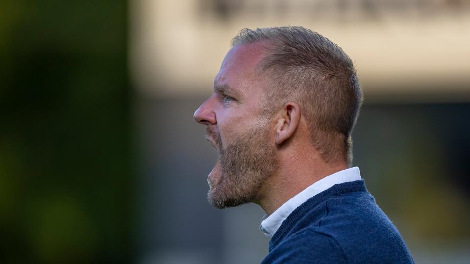 Martin Thomsen har kun set sit mandskab score et enkelt mål i sæsonens første tre kampe. <i>Foto: Martél Andersen</i>