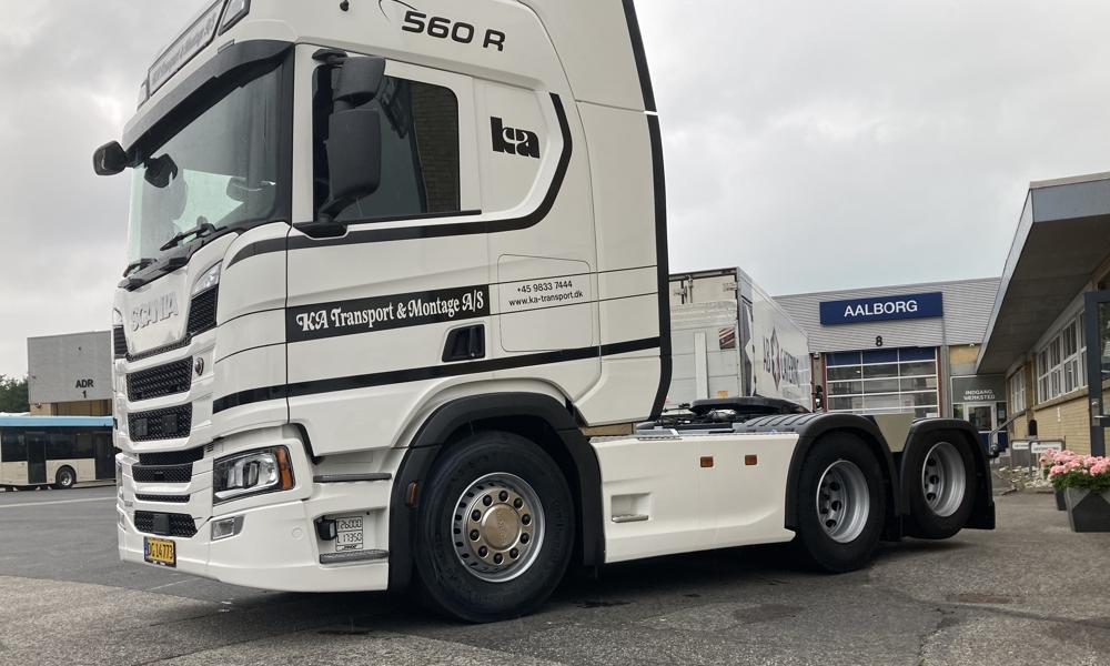 KA Transports nye Scania 560 R