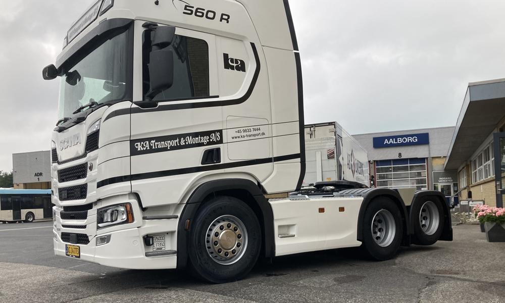 KA Transports nye Scania 560 R KA Transports nye Scania 560 R