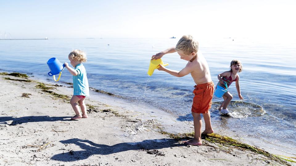 Midt på ugen kommer der et pust af varme, som kan sende temperaturerne op mod 30 grader. (Arkivfoto) <i>Claus Bech/Ritzau Scanpix</i>