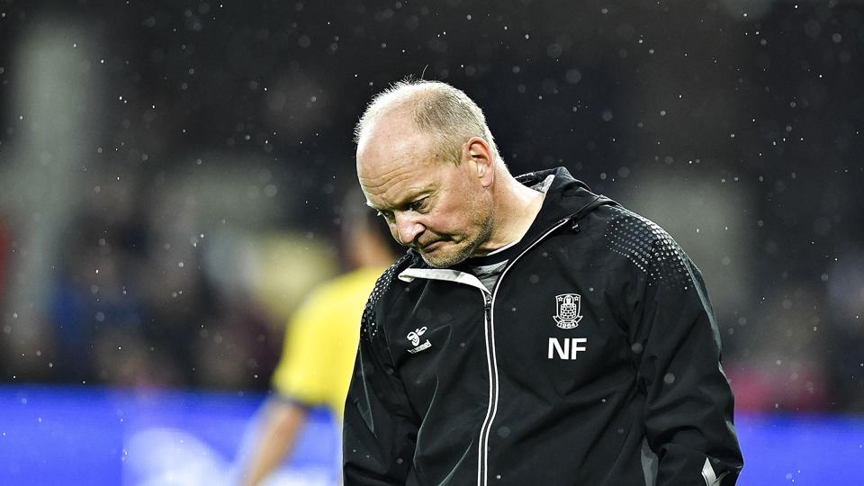 Niels Frederiksen og Brøndby tabte søndag 0-2 til Silkeborg. <i>Ernst Van Norde/Ritzau Scanpix</i>