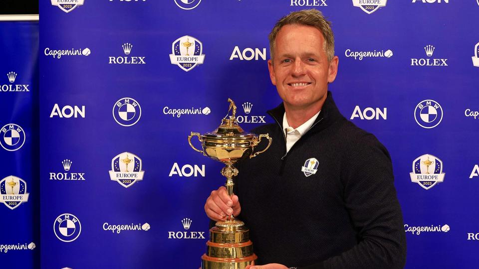 Luke Donald er ny Ryder Cup-kaptajn for Europa. <i>Mike Ehrmann/Ritzau Scanpix</i>