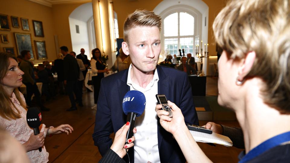 Peter Kofod er Dansk Folkepartis nye udenrigsordfører, efter at Søren Espersen havde posten i 17 år. (Arkivfoto). <i>Philip Davali/Ritzau Scanpix</i>