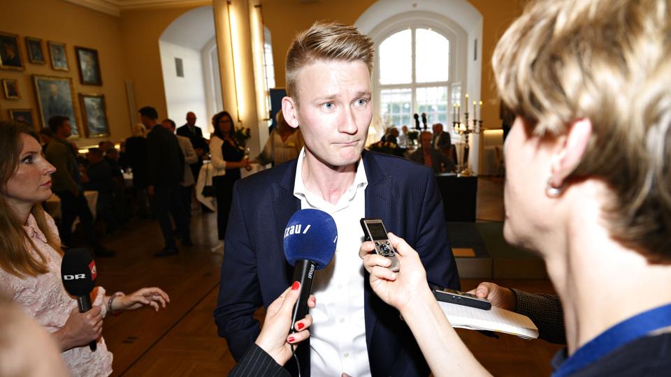 Peter Kofod er Dansk Folkepartis nye udenrigsordfører, efter at Søren Espersen havde posten i 17 år. (Arkivfoto). <i>Philip Davali/Ritzau Scanpix</i>