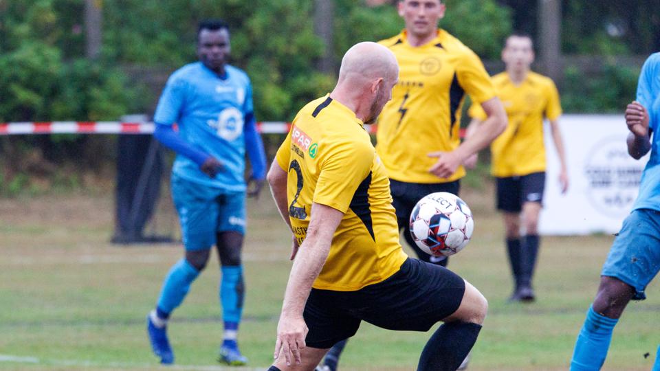 Klitmøller IF er færdig i pokalturneringen for anden gang i denne sæson. Dette billede stammer fra det forrige exit mod Jammerbugt FC. <i>Arkivfoto: Bo Lehm</i>