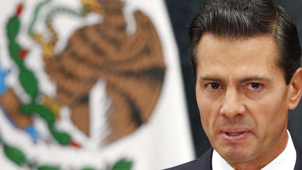 Ekspræsident i Mexico Peña Nieto efterforskes for hvidvask og ulovlig berigelse. Han afviser selv, at han har gjort noget galt. (Arkivfoto). <i>Dario Lopez-Mills/Ritzau Scanpix</i>