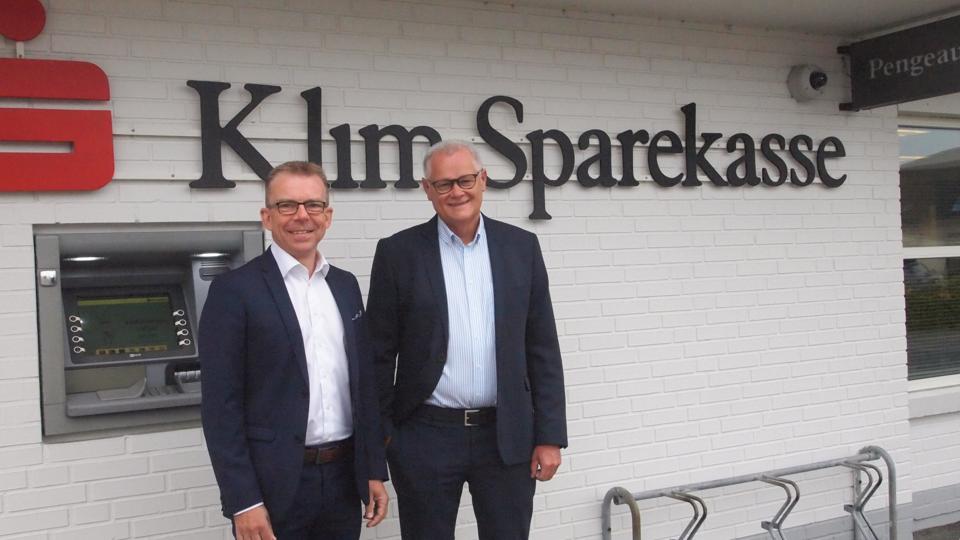 Alex Andersen afløser Klim Sparekasses grand old man, Henrik Agesen. <i>Privatfoto</i>