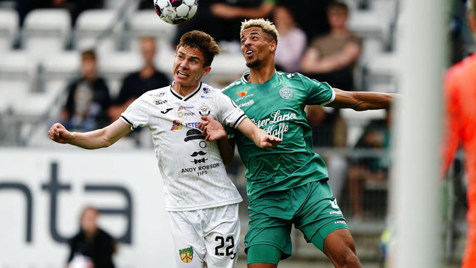 Viborg kom et stort skridt nærmere playoffrunden i Champions League-kvalifikationen med 3-0-sejren over B36 fra Torshavn. <i>Bo Amstrup/Ritzau Scanpix</i>