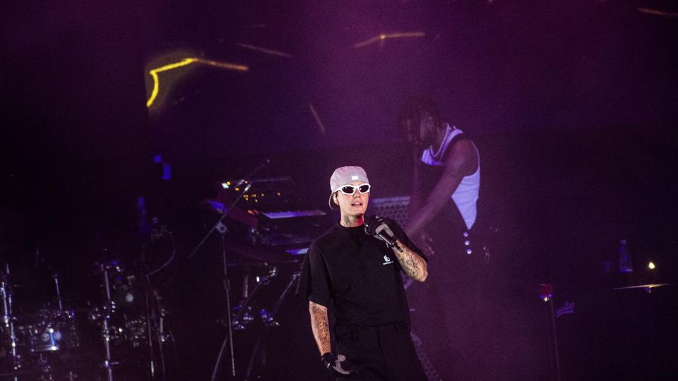 Justin Bieber var et af hovednavnene på Smukfest i Skanderborg. Men han levede ikke op til forventningerne, mener anmeldere. <i>Helle Arensbak/Ritzau Scanpix</i>