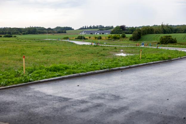 De 24 nye parcelhusgrunde er nu prissat. <i>Foto: Martél Andersen</i>