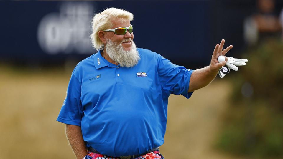 John Daly vandt i 1990'erne to majorturneringer, og amerikaneren spiller i dag på PGA Tour Champions, som er for spillere over 50 år. (Arkivfoto). <i>Andrew Boyers/Reuters</i>