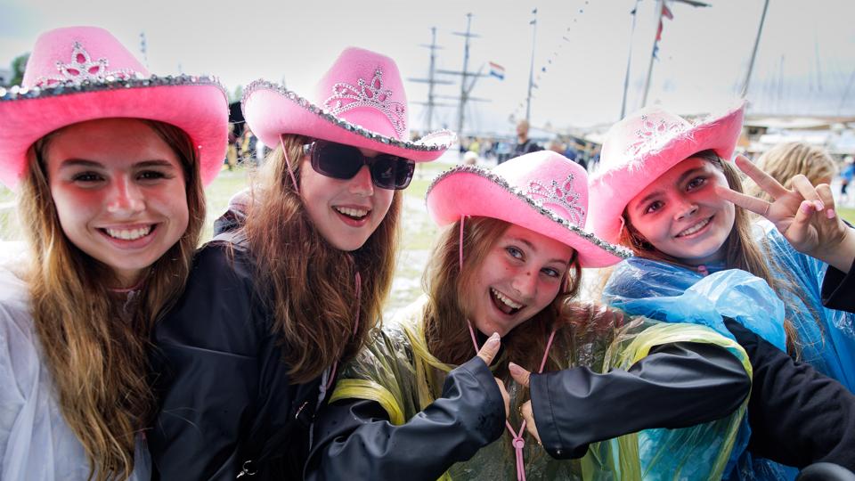 The Tall Ships Races: Så er festen i gang. <i>Foto: Bo Lehm</i>