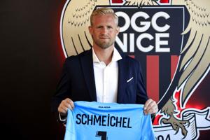 Schmeichel vil til tops i Frankrig: Nice minder om Leicester