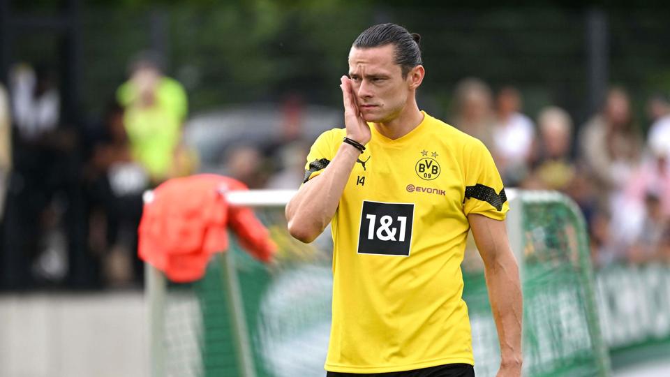 Nico Schulz var ikke på banen, da Dortmund lørdag indledte sæsonen med en 1-0-sejr over Bayer Leverkusen. Han står over for en mulig straffesag. (Arkivfoto). <i>Ina Fassbender/Ritzau Scanpix</i>