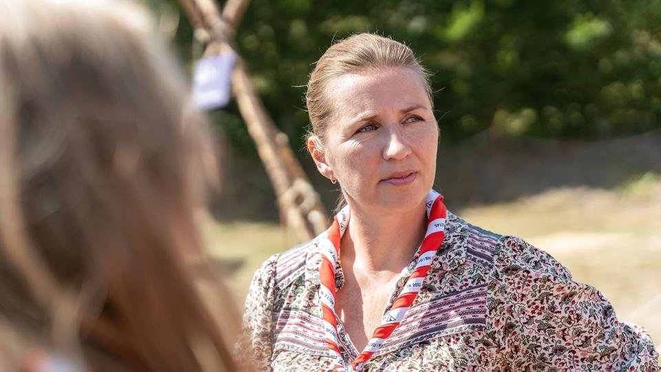 Den seneste Voxmeter-måling er ikke god læsning for statsminister Mette Frederiksen (S). (Arkivfoto). <i>Emil Helms/Ritzau Scanpix</i>