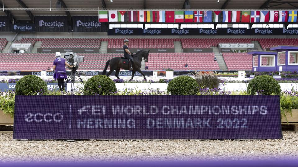 Herning er vært for VM i ridning. <i>Friso Gentsch/Ritzau Scanpix</i>