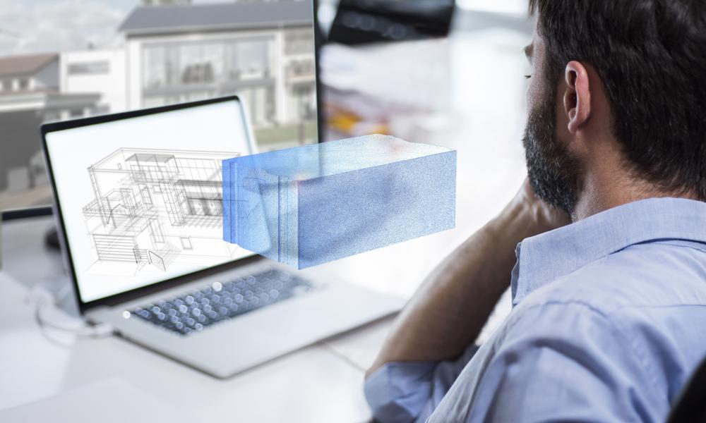 Et BIM-system har medvirket til at optimere byggeprocessen af det store domicilbyggeri. Et BIM-system har medvirket til at optimere byggeprocessen af det store domicilbyggeri.