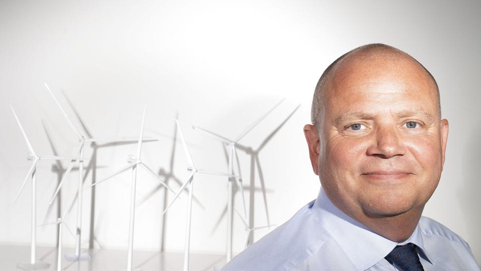 Henrik Andersen er administrerende direktør for Vestas, der kæmper med at følge med efterspørgslen på vindmøller. <i>Søren Bidstrup/Ritzau Scanpix</i>