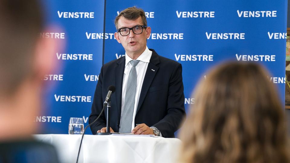 Venstres Troels Lund Poulsen mener, at der er både gode og mindre gode elementer i De Radikales 2030-plan, men det vigtigste for ham er, at partiet går i en anden retning end regeringen, som de seneste tre år har fået støtte af netop De Radikale. (Arkivfoto). <i>Martin Sylvest/Ritzau Scanpix</i>
