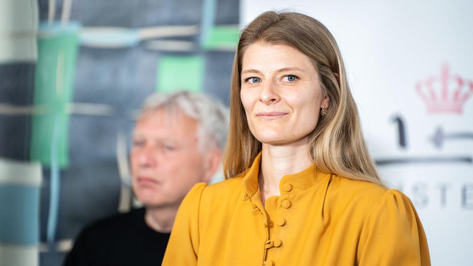 - Mange kulturministre før mig har lagt arm med skævheden uden at lykkes, siger Ane Halsboe-Jørgensen, der ser en anden vej frem end den, tidligere ministre har forsøgt sig med. <i>Foto: Emil Helms/Ritzau Scanpix</i>