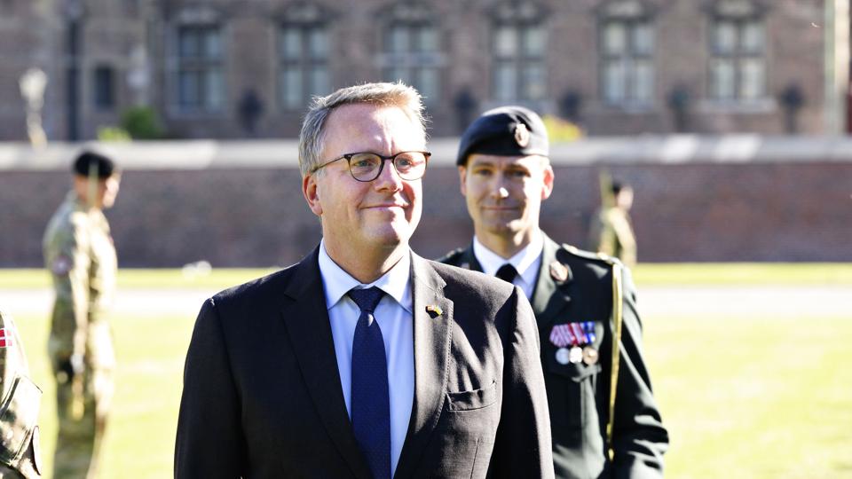 Forsvarsminister Morten Bødskov (S) oplyser til Jyllands-Posten, at danske instruktører skal træne ukrainske soldater i Storbritannien. (Arkivfoto). <i>Philip Davali/Ritzau Scanpix</i>