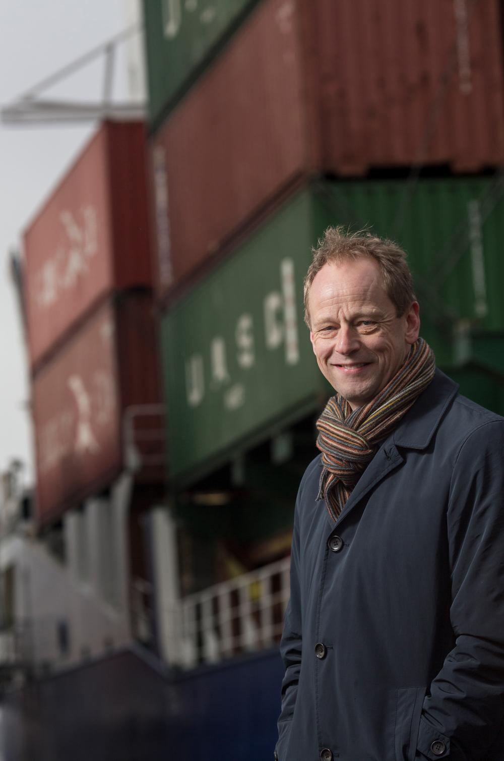 Jesper Kristensen, CEO i Unifeeder. Foto: Jesper Kristensen, CEO i Unifeeder. Foto: