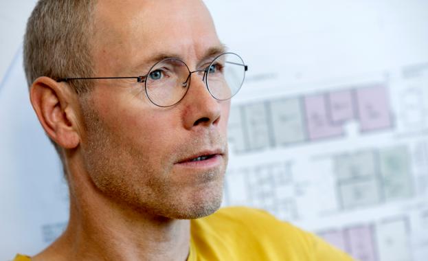 Søren Kæseler ser frem til at få en kollega at sparre med. <i>Foto: Lars Pauli</i>