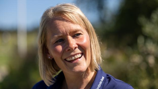 Inge Møller Thomsen er golfmanager i Frederikshavn Golfklub. <i>Foto: Kim Dahl Hansen</i>