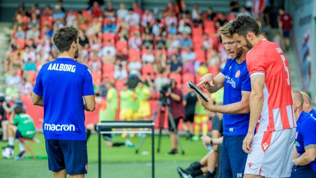 Daniel Granli fik sæsondebut 14. august i hjemmekampen mod FC Nordsjælland. En uge senere var han igen på skadeslisten. <i>Arkivfoto: Martin Damgård</i>