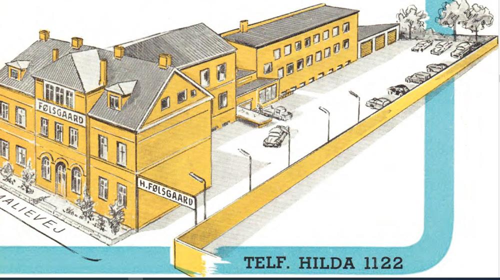 Midt i 1950´erne arbejder der ca. 35 mennesker i HF Følsgaard på Gl. Kongevej 13 A. Det går godt, og man kigger sig om efter større og bedre lokaler i byen, og i 1958 finder man dem på Amalievej 20 i København. Virksomheden har gennem årene ligeledes haft afdelinger i blandt andet Esbjerg og Silkeborg. Midt i 1950´erne arbejder der ca. 35 mennesker i HF Følsgaard på Gl. Kongevej 13 A. Det går godt, og man kigger sig om efter større og bedre lokaler i byen, og i 1958 finder man dem på Amalievej 20 i København. Virksomheden har gennem årene ligeledes haft afdelinger i blandt andet Esbjerg og Silkeborg.