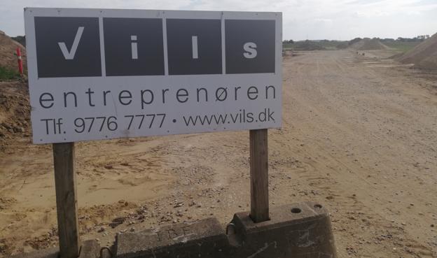 Vils Entreprenøren er underleverandør til JV Entreprise, men holder ifølge direktør Erik Yde Larsen i øjeblikket pause i arbejdet på Vester Fald. <i>Carsten Tolbøll</i>