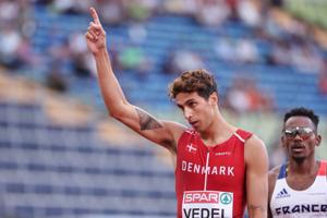 Lobo Vedel tangerer dansk rekord og når i EM-semifinale