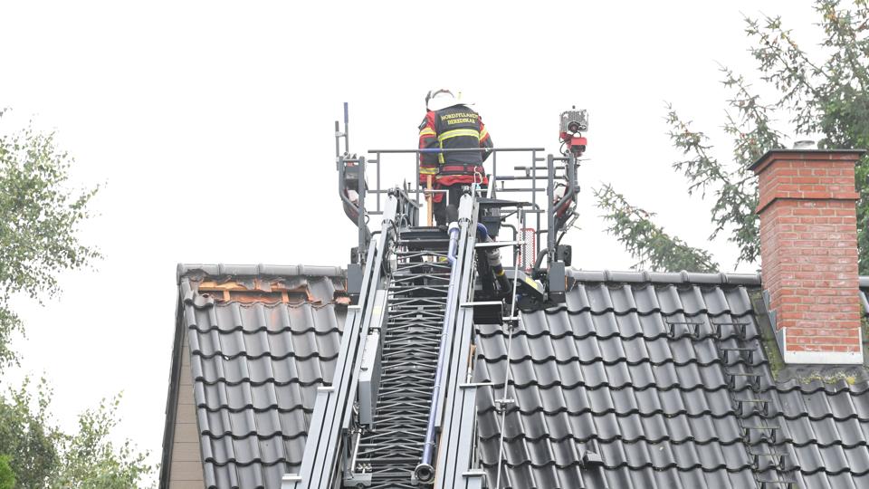Brand på Søndervang i Hobro