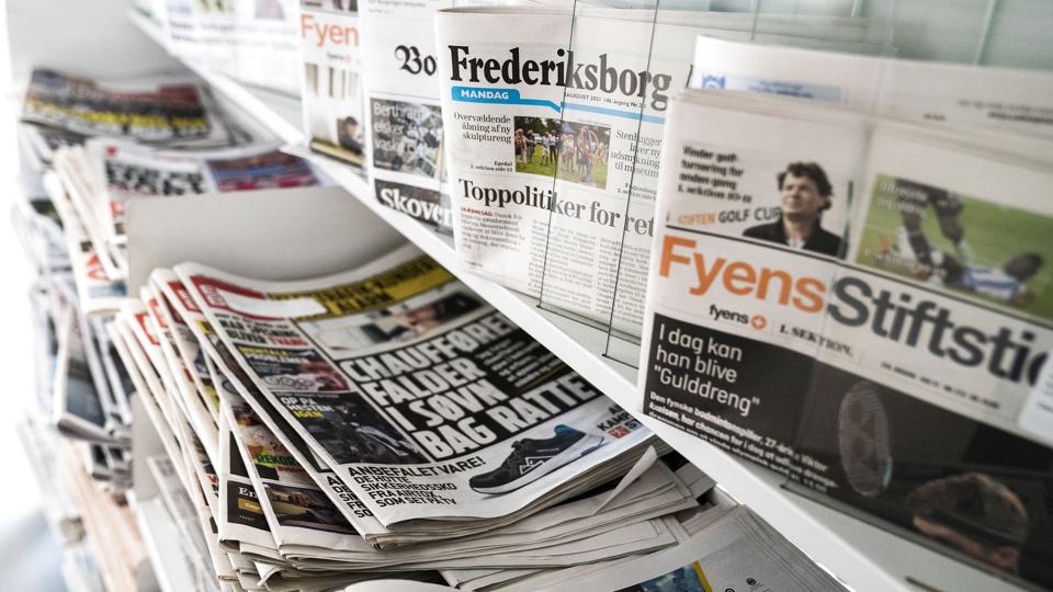 Jysk Fynske Medier skifter ud på chefredaktørposten på Avisen Danmark. Daniel Bach Nielsen overtager fra Peter Rasmussen, som selv kalder det en regulær fyring. (Arkivfoto). <i>Ida Marie Odgaard/Ritzau Scanpix</i>