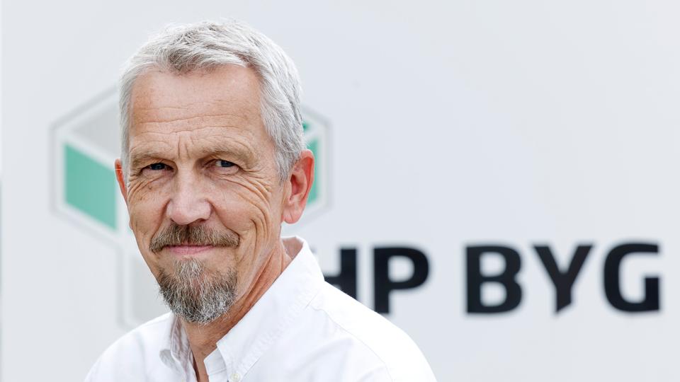 Carsten Elgaard Sørensen er blevet ny adm. direktør i HP Byg. <i>Foto: Torben Hansen</i>