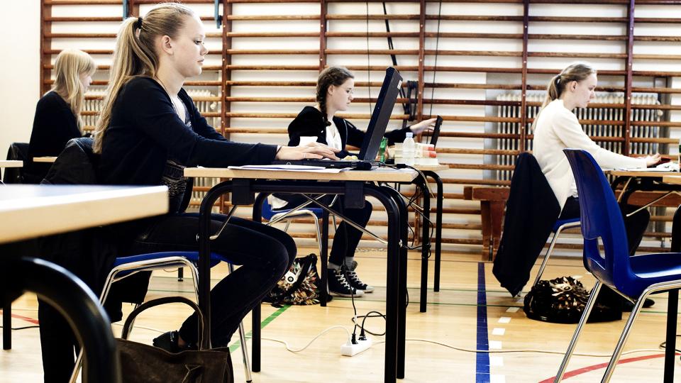 En eksamen i formueret på Juridisk Institut ved Aalborg Universitet er tirsdag blevet aflyst. <i>Arkivfoto: Linda Kastrup/Ritzau Scanpix</i>