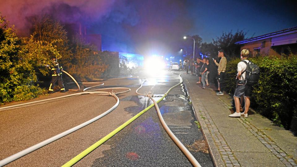 Brand på Søvangen i Nørresundby