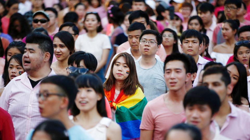 Singapores premierminister, Lee Hsien Loong, siger søndag, at landet har ændret sig. Homoseksuelle "accepteres nu i højere grad", lyder det. <i>Darren Whiteside/Reuters</i>