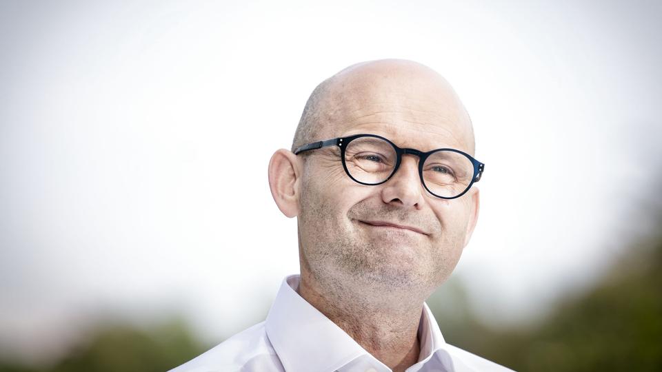 Konservative med Søren Pape Poulsen holder pressemøde under sommergruppemødet på Egelund Slot i Fredensborg. <i>Liselotte Sabroe/Ritzau Scanpix</i>