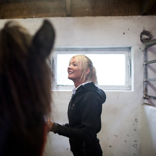 Stifter og direktør for konkursramte Conscius, Bettina Egerland, driver også tøjmærket Myheimaey, som er inspireret af hendes interesse for islandske heste.  <i>Foto: Katrine Marie Kragh/Jyllands-Posten/Ritzau Scanpix</i>