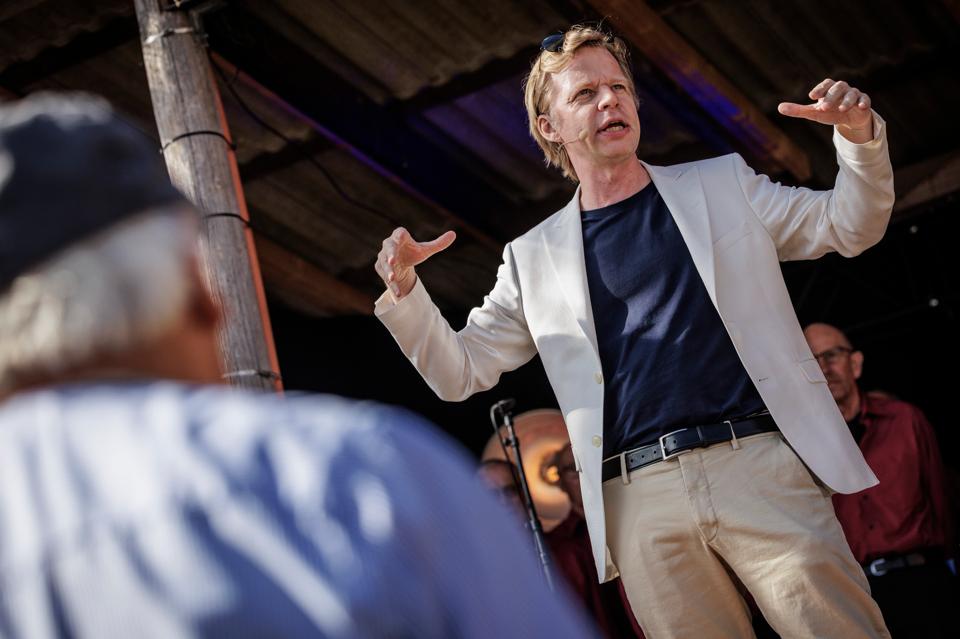 Fra torsdag til lørdag er kulturledere, politikere, kunstnere og borgere gået til stålet på Kulturmødet Mors. <i>Foto: Martin Damgård</i>