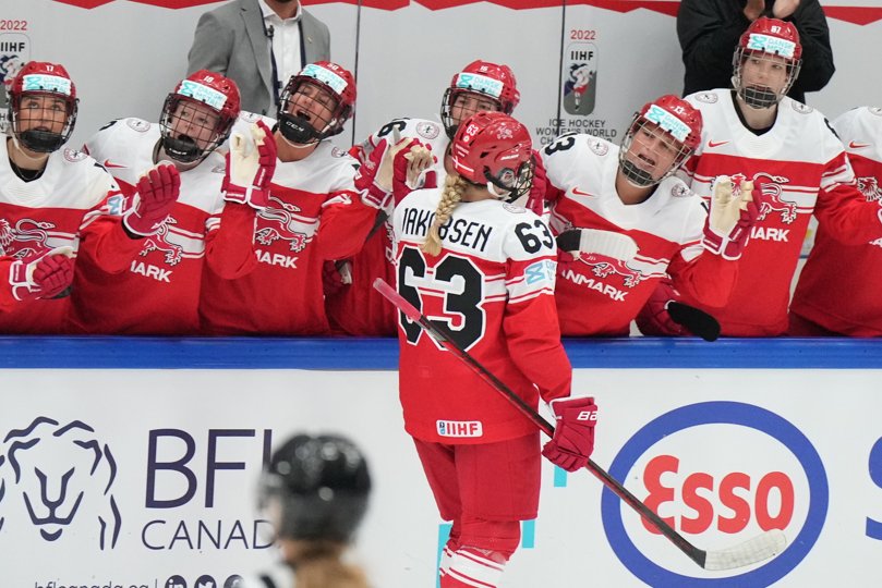 Josefine Jakobsen, der stammer fra Aalborg, scorede et af de to danske mål i VM-premierenederlaget til Sverige. <i>Foto: Henning Bagger/Ritzau Scanpix</i>