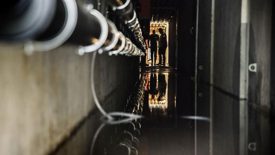 Store mængder nedbør har ramt Danmark i weekenden. Det har betydet våde kældre og mange henvendelser til forsikringsselskaber. (Arkivfoto) <i>Ida Marie Odgaard/Ritzau Scanpix</i>