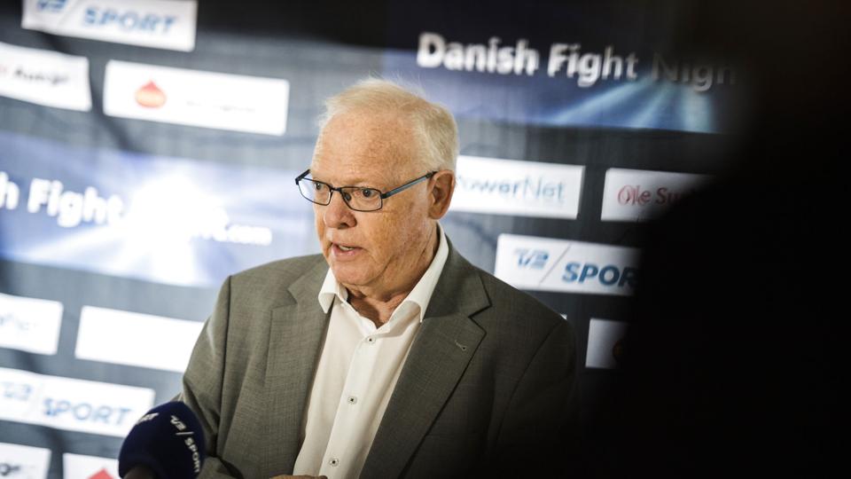 I 65 år var Mogens Palle en del af boksesporten, hvor han var promotor for boksere som Mikkel Kessler, Brian Nielsen og Sarah Mahfoud. (Arkivfoto). <i>ólafur Steinar Gestsson/Ritzau Scanpix</i>